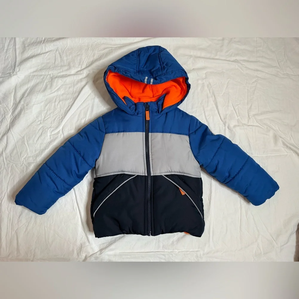 4T Toddler Boy OshKosh B’gosh Coat & Snowsuit/Bibs - 4T Toddler Boy Clothes - Picture 3 of 9
